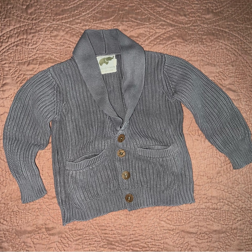 Monica & Andy boys cardigan